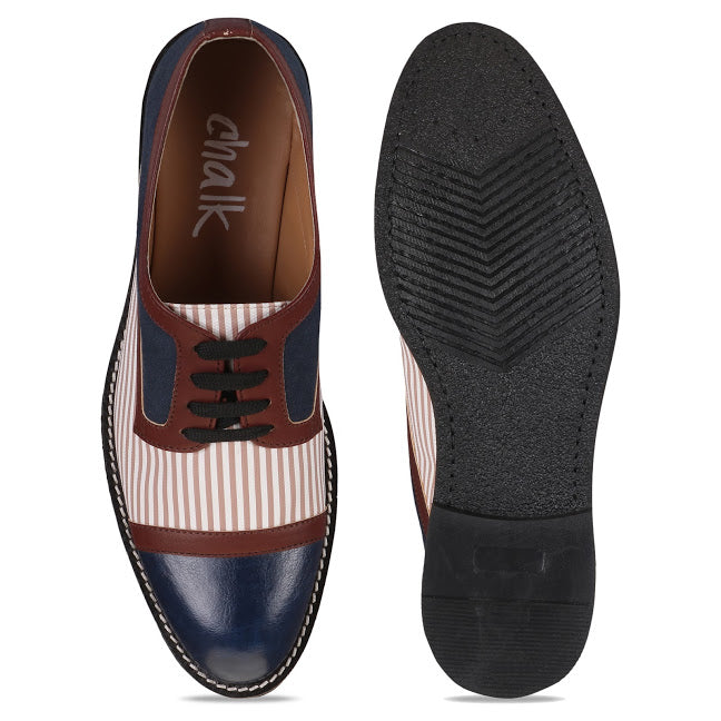 Chalk Willy Wonka Brogues, Men's Brogues